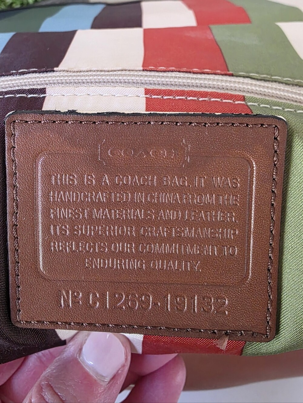 Coach Legacy 70th Anniversary Willis British Tan Leather Crossbody Shoulder Bag - Picture 16 of 16